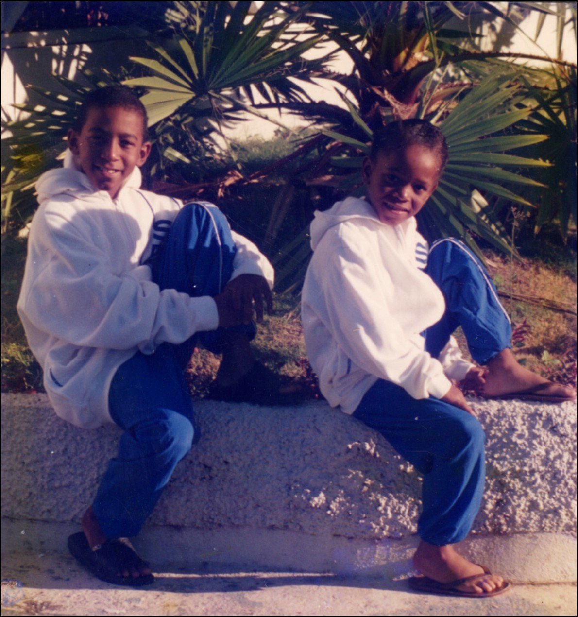 Alia Atkinson as a child