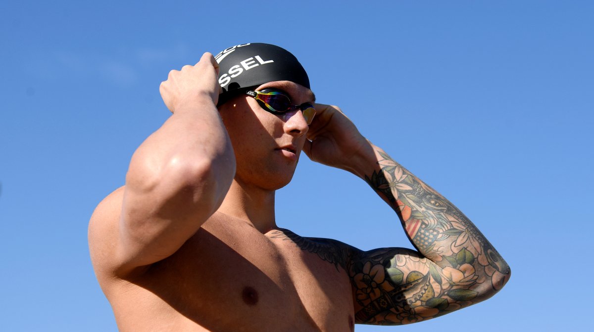 Caeleb dressel best sale core workout