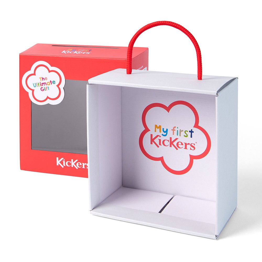 kickers baby box shoes