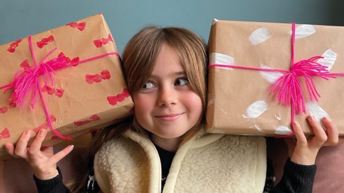Hello Kitty x Kickers DIY Christmas Wrapping Paper