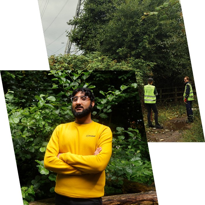 Man in yellow Berghaus jumper