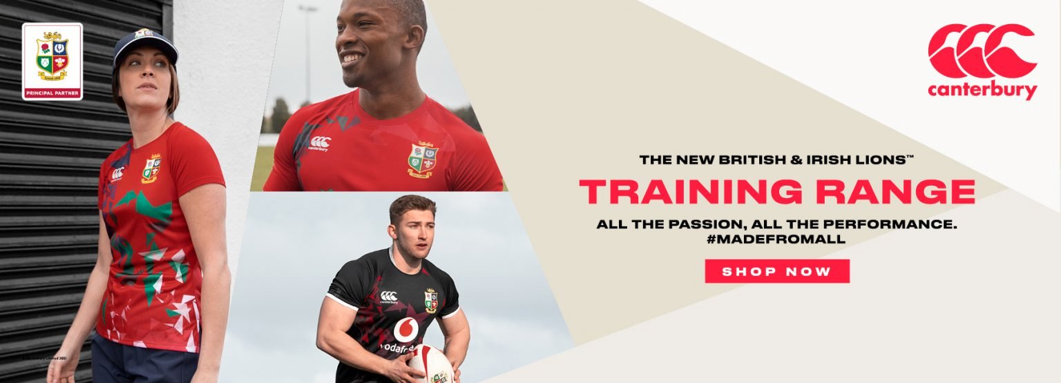 Lions training gear banner image