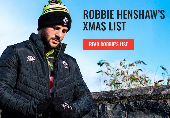 Robbie Henshaws Christmas wishlist