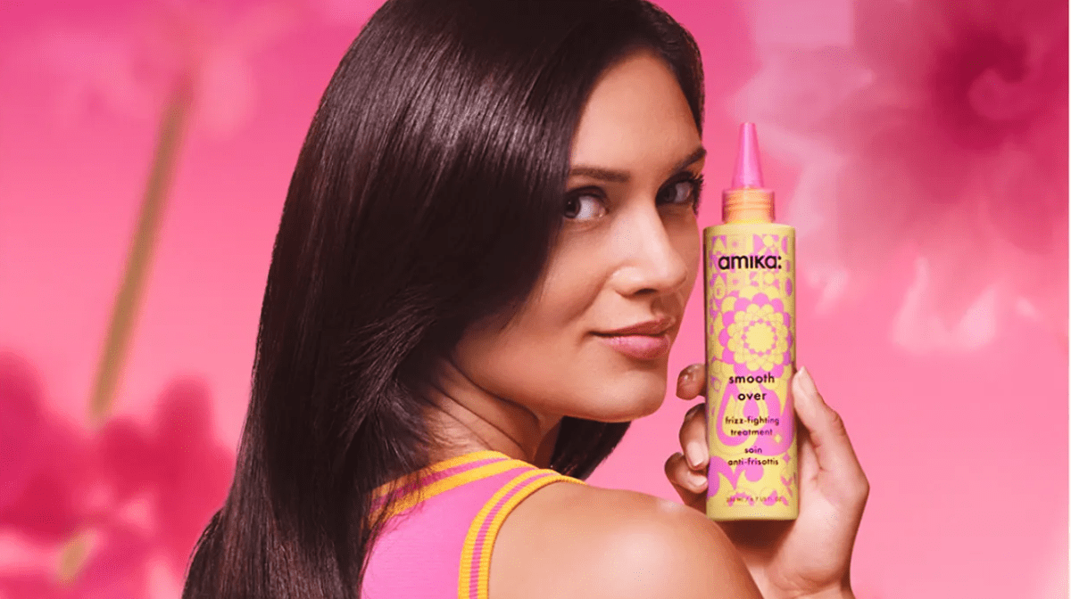 meet NEW smooth over frizz-fighting treatment