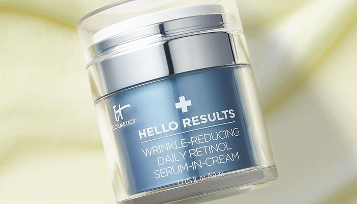 IT Cosmetics’ Hello Results Wrinkle-Reducing Daily Retinol Serum-in-Cream 