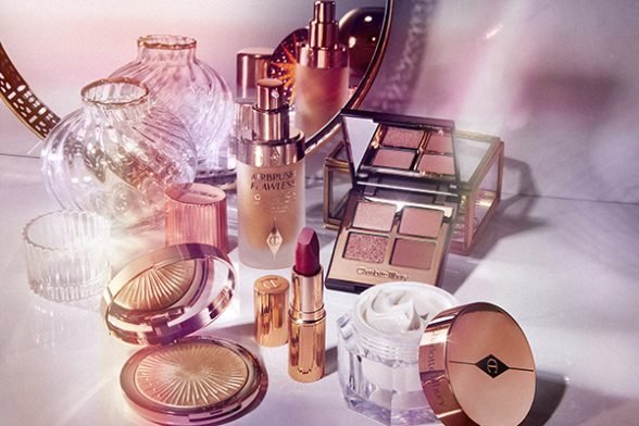 a collection of charlotte tilbury products