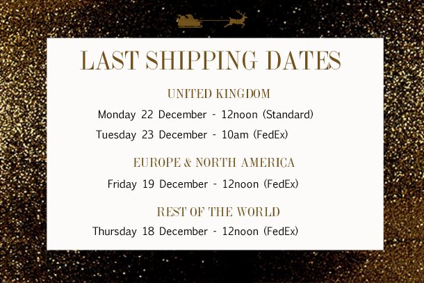 Cult Beauty Christmas Delivery Dates