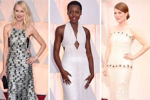 Naomi Watts, Lupita Nyong'o & Julianne Moore Oscars 2015