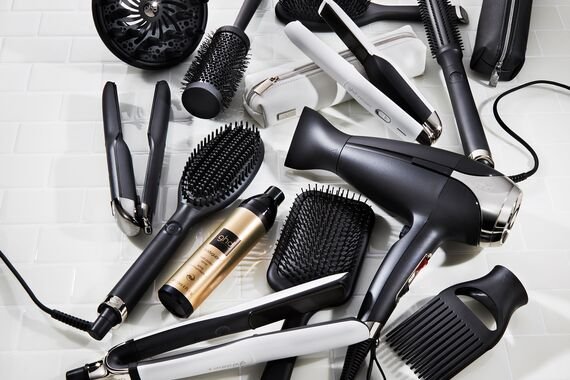 a collection of ghd products