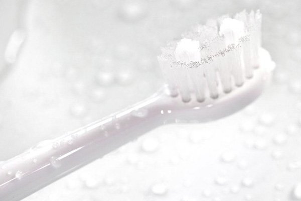 A WHITE TOOTHBRUSH 