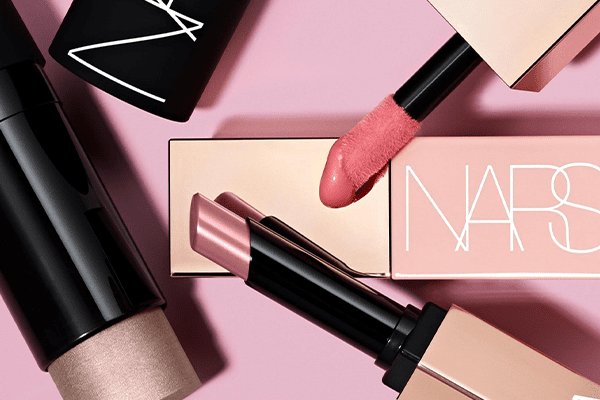 NARS Afterglow Sensual Shine Lipstick and NARS Afterglow Liquid Blush