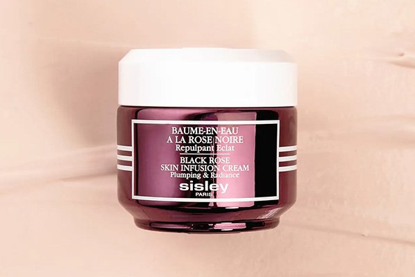 SISLEY BLACK ROSE SKIN INFUSION CREAM SHOT IN A STUDIO