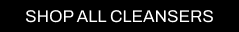 A CTA with a black background and white writing pointing you to all Cult Beauty’s cleansers. 