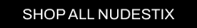 A CTA with a black background and white writing pointing you to all Cult Beauty’s Nudestix products. 
