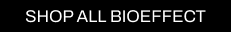 A CTA with a black background and white writing pointing you to all Cult Beauty’s BIOEFFECT products