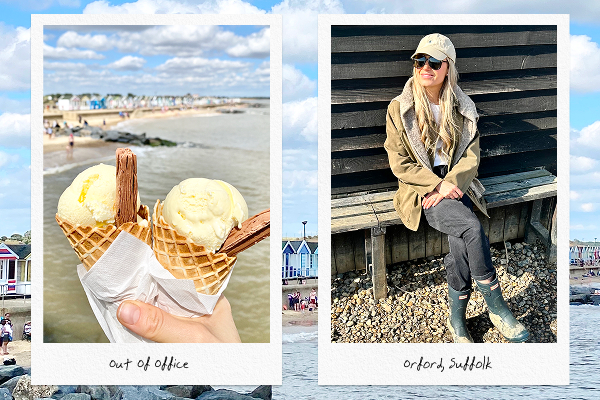 A collage image of Cult Beauty's summer in Suffolk
