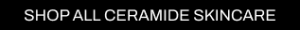 A CTA with a black background and white writing pointing you to all Cult Beauty’s CERAMIDE beauty products