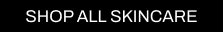 A CTA with a black background and white writing pointing you to all Cult Beauty’s Skincare products