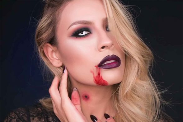 How to Halloween with what's already in your make up bag