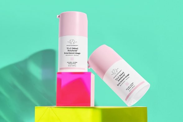 Drunk Elephant's T.L.C. Sukari Babyfacial is now available in a midi size