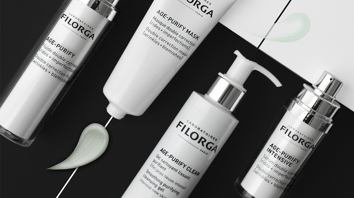 age-purify the new range to correct wrinkles and imperfections