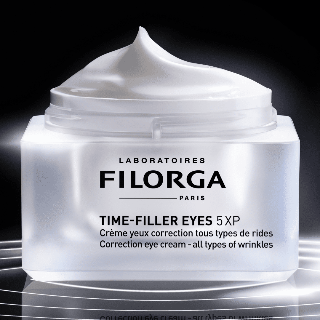 TIME-FILLER EYES 5XP by FILORGA: 5 active ingredients from cosmetic surgery to treat the eye contour area.