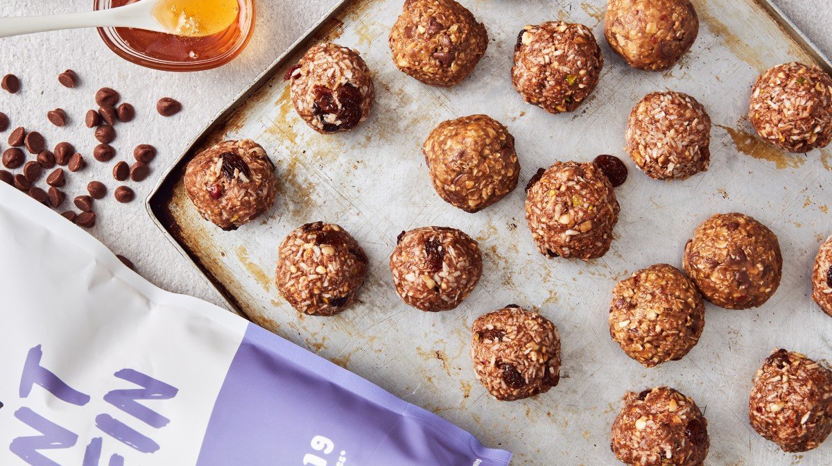 Vegan Protein Balls with Raisins and Almond Recipe