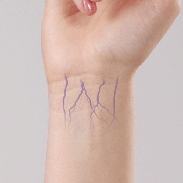 The veins in your wrist can be bluish-purple or green depending on your undertone