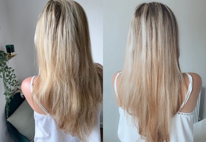 Before After: We tried OLAPLEX No.8 on four types and these are the results! | Blog