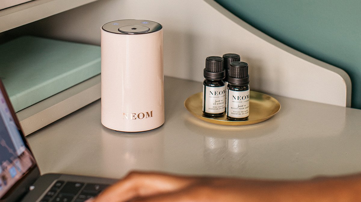 5 ways to use the NEOM Wellbeing Pod Mini