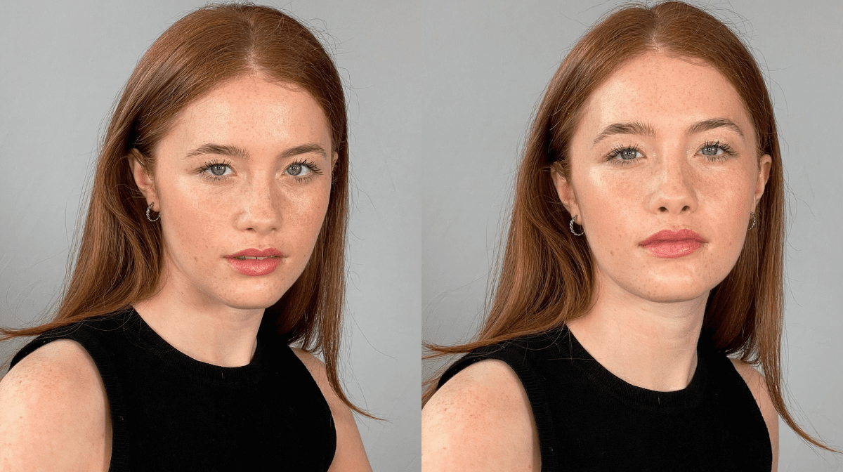 How to apply makeup without covering your freckles