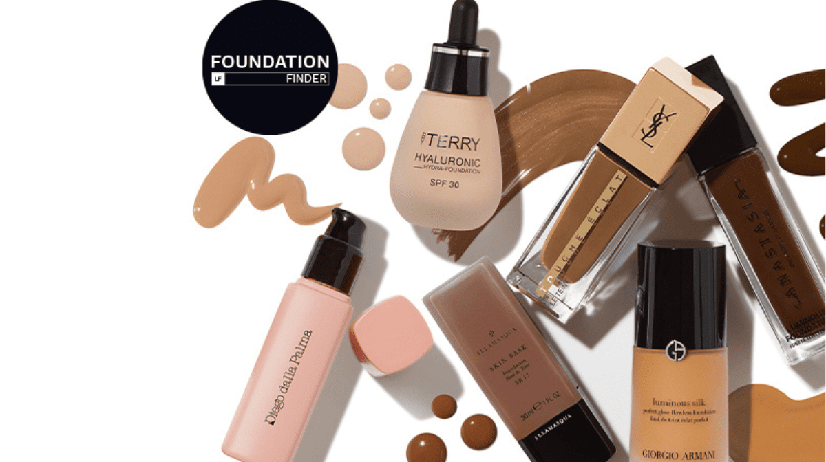 Everything you need to know about the LOOKFANTASTIC Foundation Finder