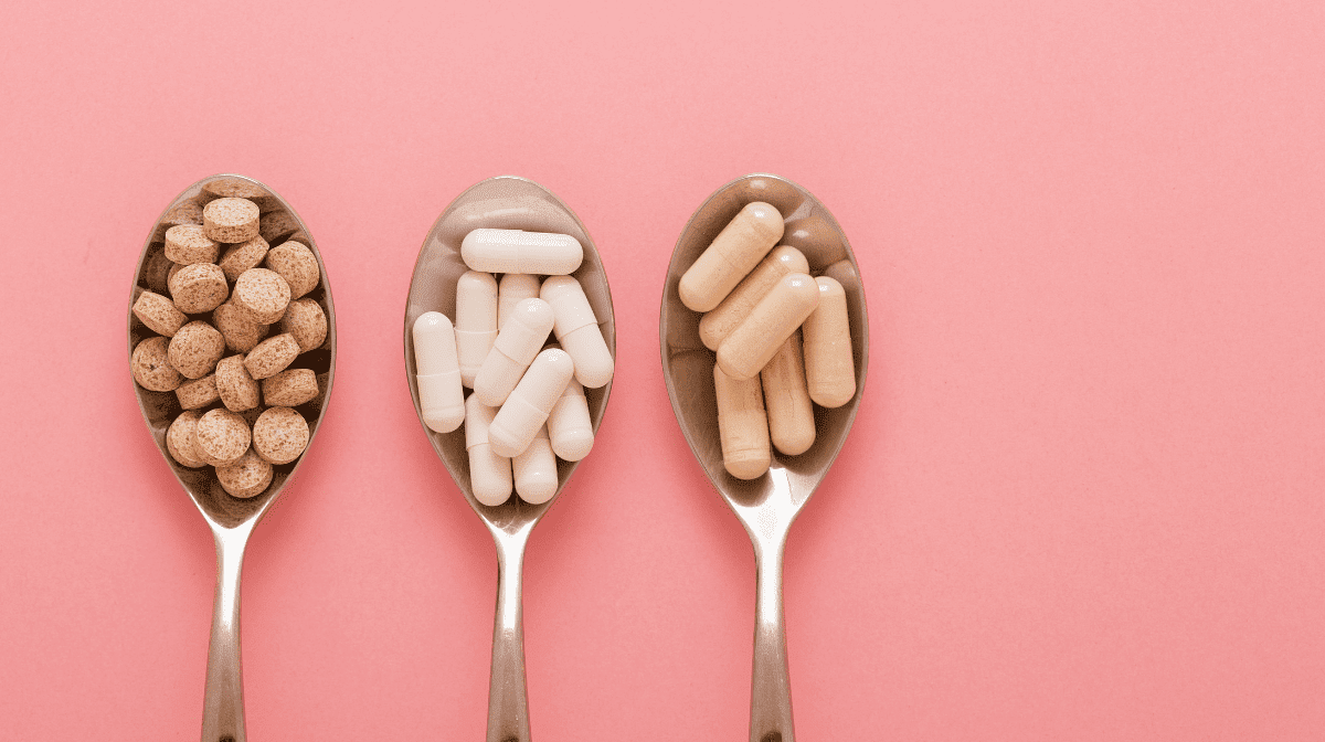 types of zinc supplements on spoons
