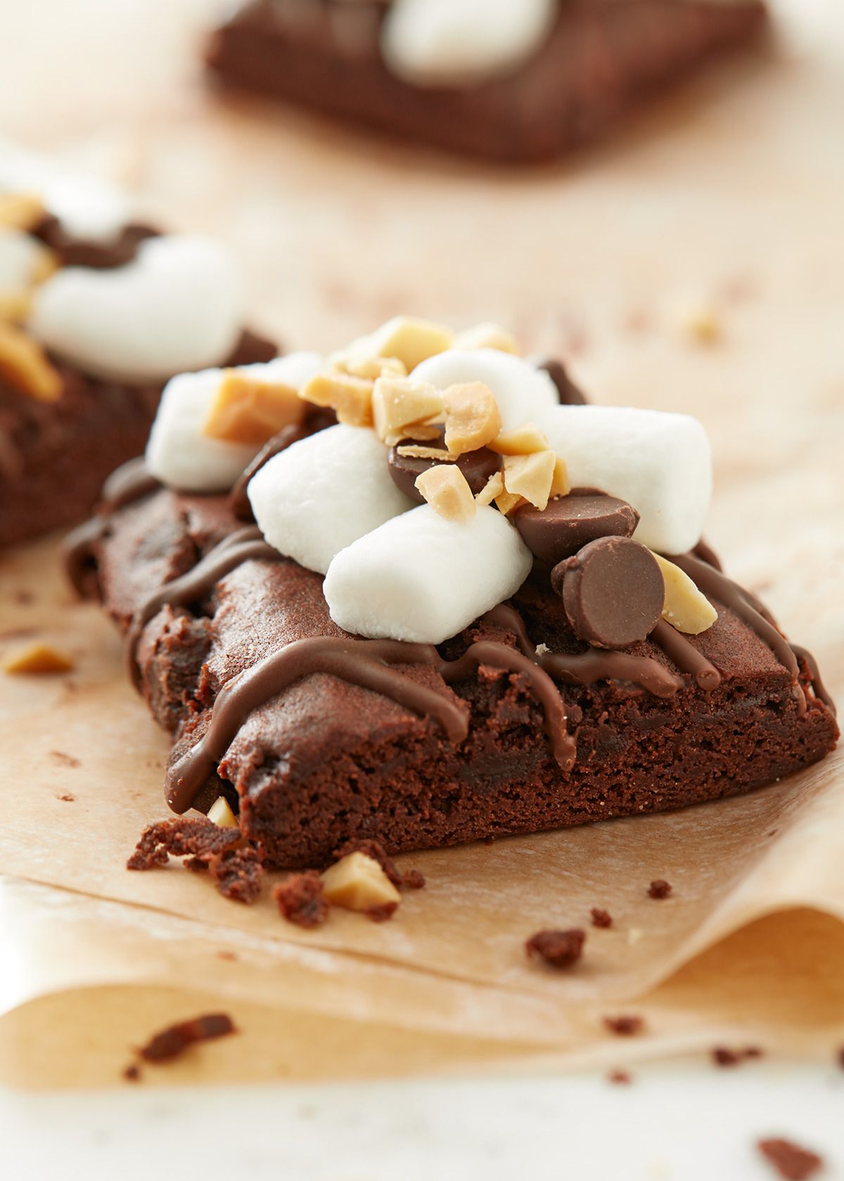 Rocky Road Brownie Recipe | Snack Recipes | Fibre One
