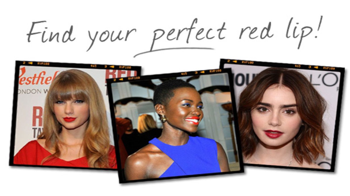 Find Your Perfect Red Lipstick!