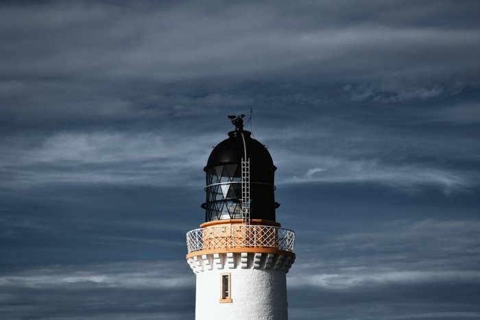 Dunnet Head Light House in Scotland