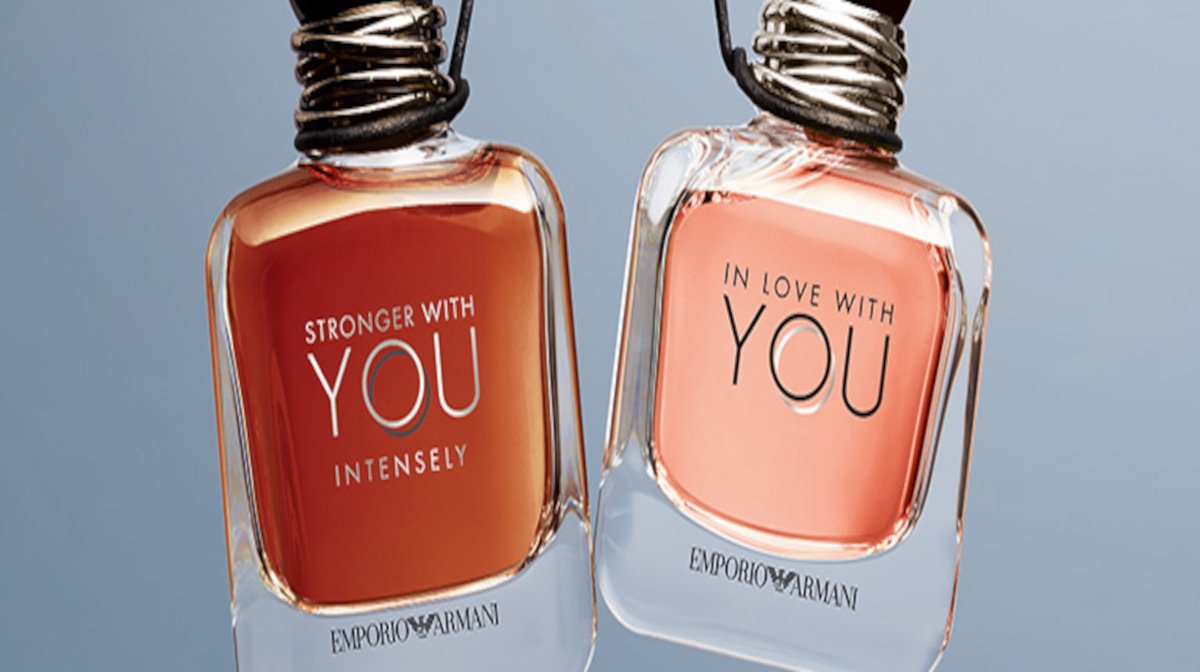 Giorgio Armani Stronger With You Intensely advertisment.
