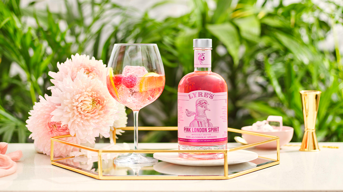 Lyre’s Pink London Spritz