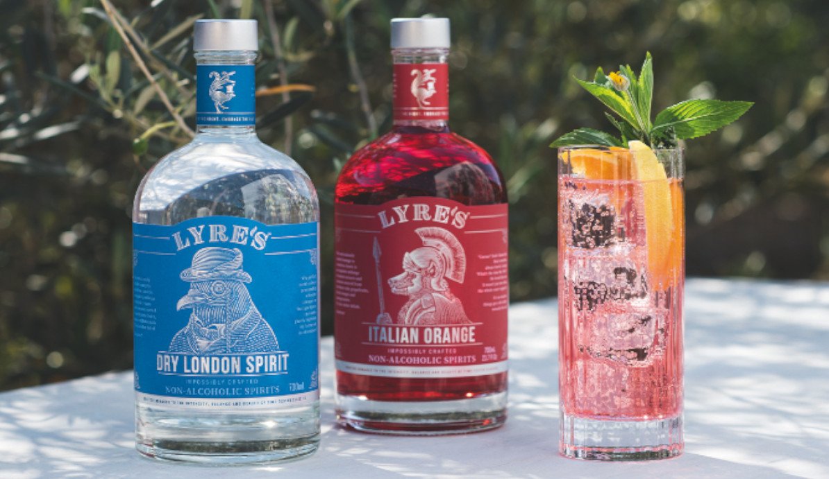 Lyre’s Pink London Fizz