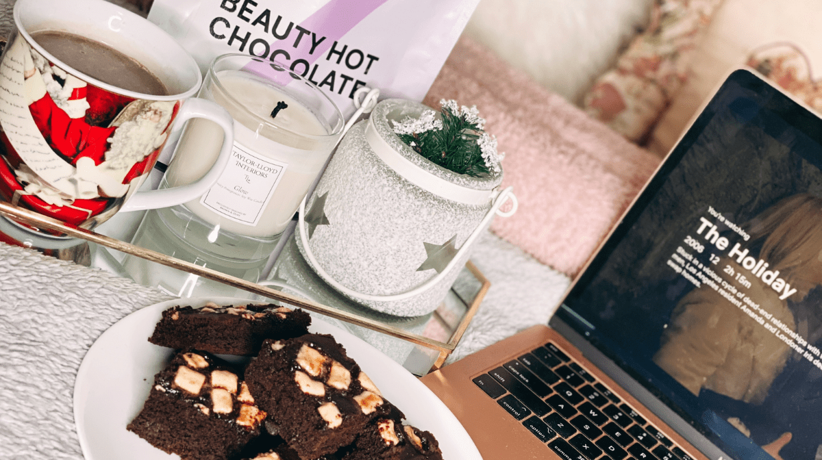 Beauty Hot Chocolate Brownies