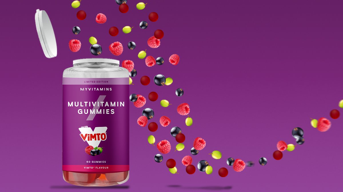 New In: Limited-Edition Vimto Multivitamin Gummies
