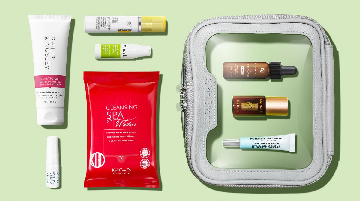 Bloom Into Spring with Our Beauty Bag This Month!