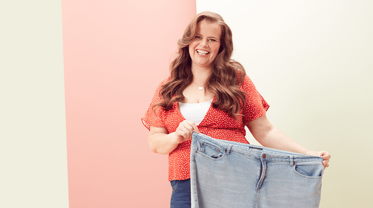 Kate verliert 57 Kilo nach einem Jahr mit exante