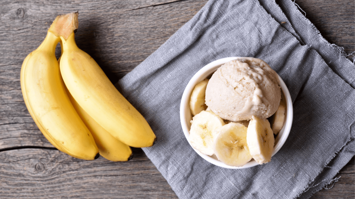 Schnelles Bananeneis mit 2 Zutaten | Exante Deutschland