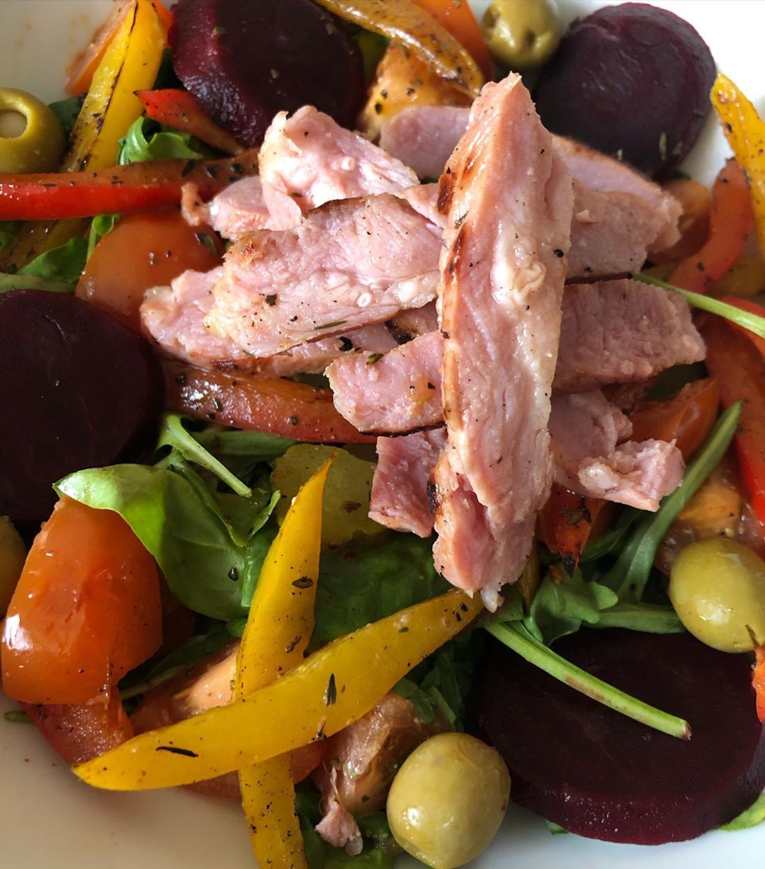 Low Calorie Gammon Salad