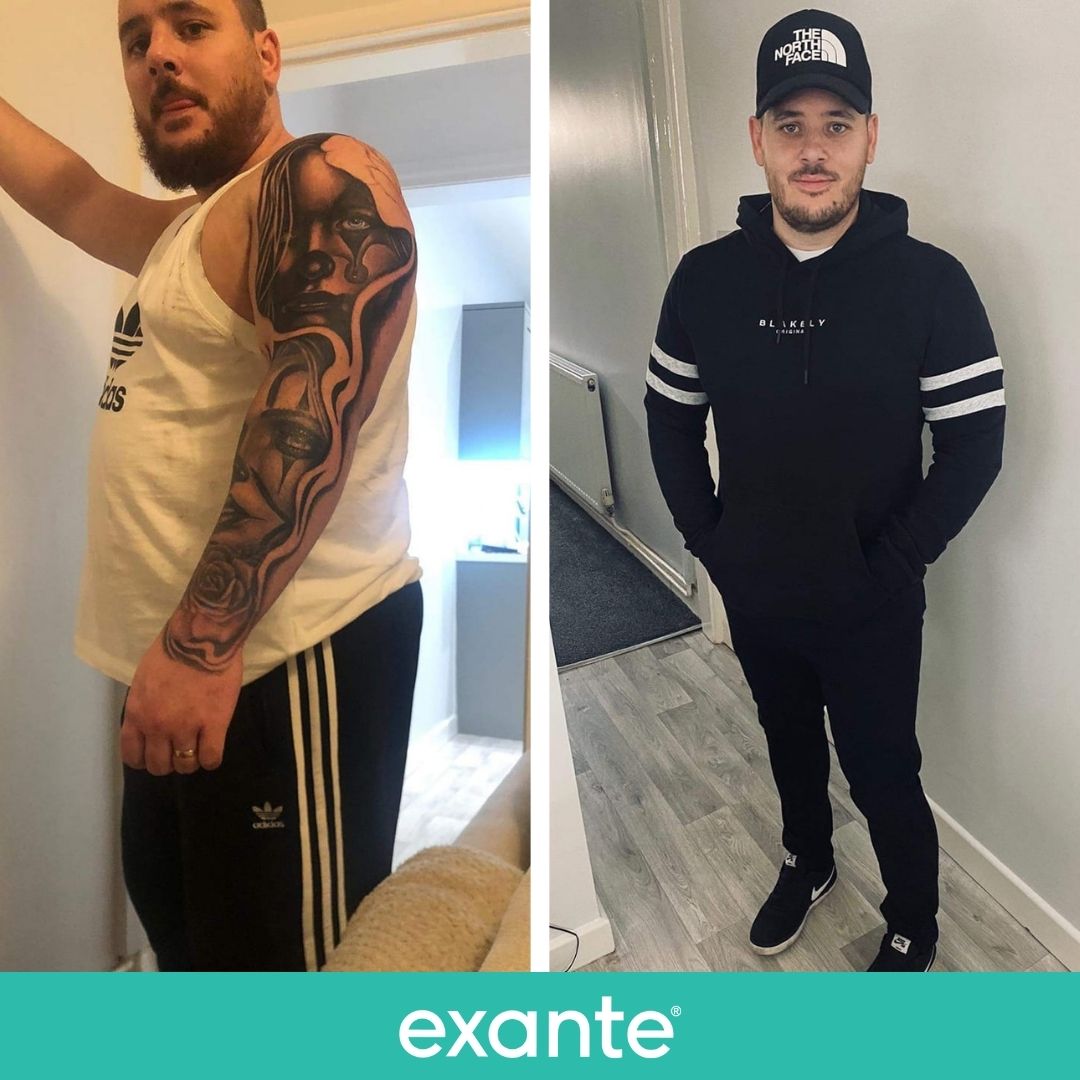 Josh lost over 4 stone