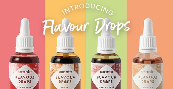Introducing NEW exante Flavour Drops! Four delicious flavours to try...