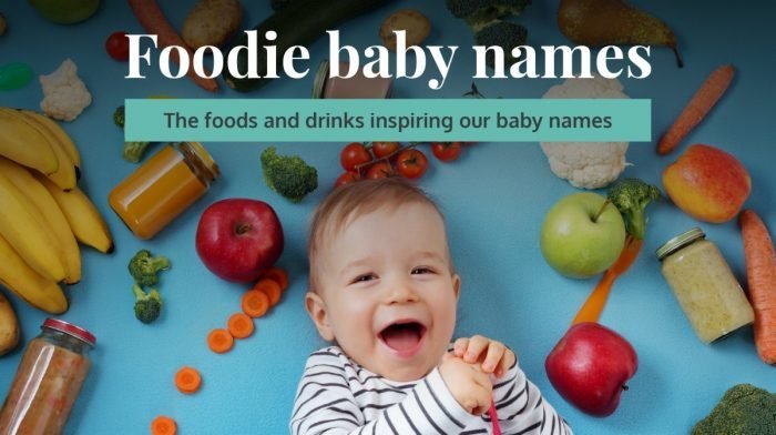 Foodie Baby Names