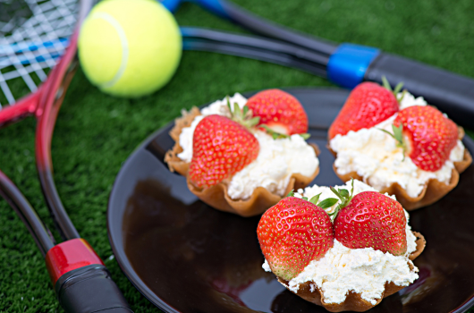 Low Calorie Strawberry Treats for Wimbledon