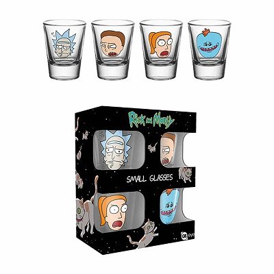 Rick and Morty Shot Glass